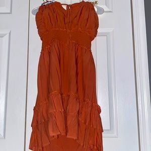 Forever 21 Ruffle Trim Mini Dress